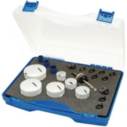 Wilpu  EKA 3 - Set carote, HSS Bimetal, 19-76  mm, 12  bucati