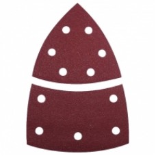 Wolfcraft  5619000 - Set foi abrazive delta,  95 mm, granulatie 180, 11 gauri, 10  bucati