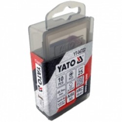 Yato  YT-04722 - Set capete de insurubare, profil PZ3, 10 bucati