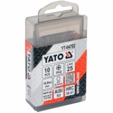 Yato  YT-04752 - Set capete de insurubare, profil PH2, 10 bucati