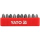Yato  YT-0476 - Set capete de insurubare, profil PH3, 10 bucati