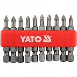 Yato  YT-0477 - Set capete de insurubare, profil PH1, 10 bucati