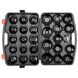 Yato  YT-0596 - Set chei tubulare filtru ulei, 30 bucati