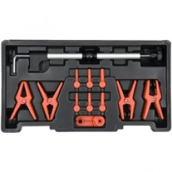 Yato  YT-08392 - Kit clesti conducte combinate si opritoare, 12 bucati