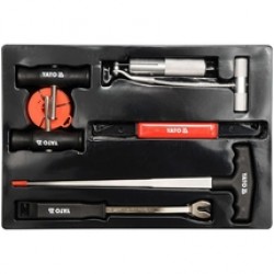 Yato  YT-0845 - Set pentru demontat geamuri auto