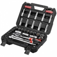 Yato  YT-12660 - Set capete de insurubare si chei tubulare, mixte, 60 bucati