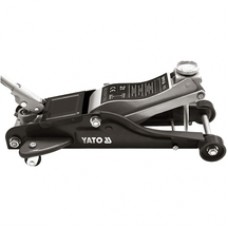 Yato  YT-1720 - Cric auto hidraulic tip crocodil, 359 mm, 2 T, roti de transport