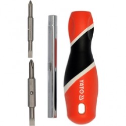 Yato  YT-25971 - Set capete de insurubare, mixt, 6 bucati