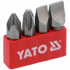 Yato YT-2812 - Set capete de insurubare, profil plat si PH, 4 bucati Yato YT-2812 - Set capete de insurubare, profil plat si PH, 4 bucati