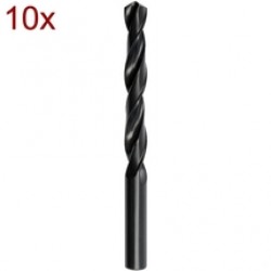 Yato  YT-4437 - Set burghie metal, HSS, 3.5  mm, tija cilindrica, 10  bucati