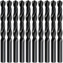 Yato  YT-4447 - Set burghie metal, HSS, 7  mm, tija cilindrica, 10  bucati