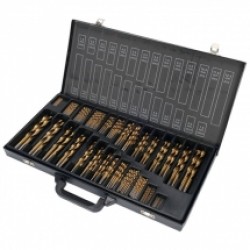 Yato  YT-44677 - Set burghie metal, HSS-TIN, 1-13  mm, tija cilindrica, 190  bucati