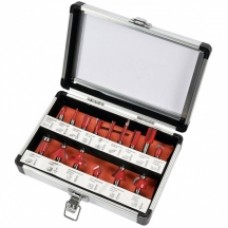 Yato  YT-68002 - Set cutite frezat, tija 8 mm, ambalaj plastic, 15 bucati