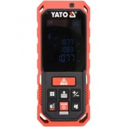 Yato  YT-73126 - Telemetru laser, 40 m, +/-2 mm/m, - valori memorate