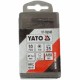 Yato  YT-78146 - Set capete de insurubare, profil TX30, 10 bucati