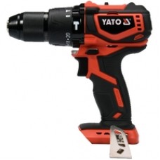 Yato  YT-82797 - Masina de gaurit si insurubat cu percutie fara acumulatori si incarcator, Li-Ion, 18 V, - Ah, 42 Nm, motor fara perii, led iluminare