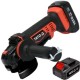 Yato  YT-82828 - Polizor unghiular cu 2 acumulatori, Li-Ion, 18 V, 3 Ah, 125 mm