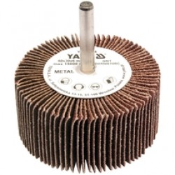 Yato  YT-83364 - Perie lamelara cu tija, 60x30 mm, granulatie 100