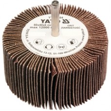 Yato  YT-83383 - Perie lamelara cu tija, 80x40 mm, granulatie 80